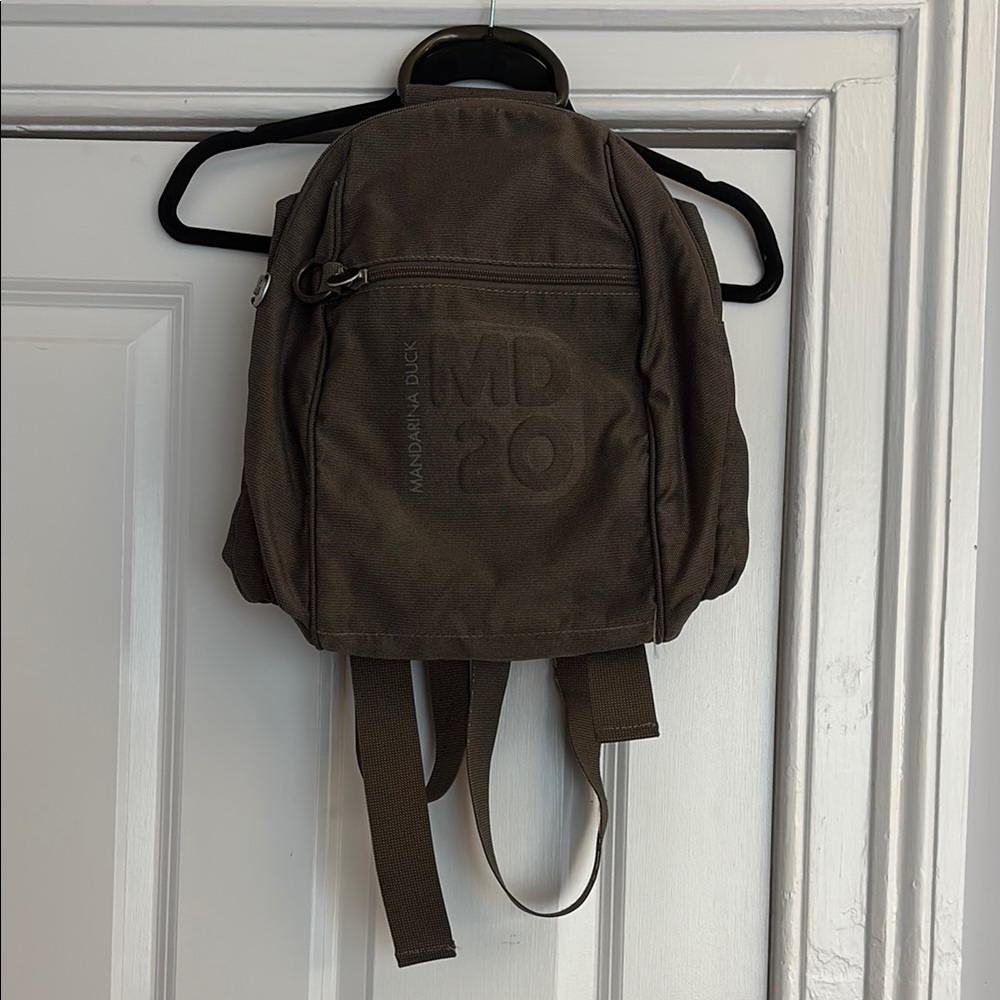 Mandarina Duck Brown Backpack